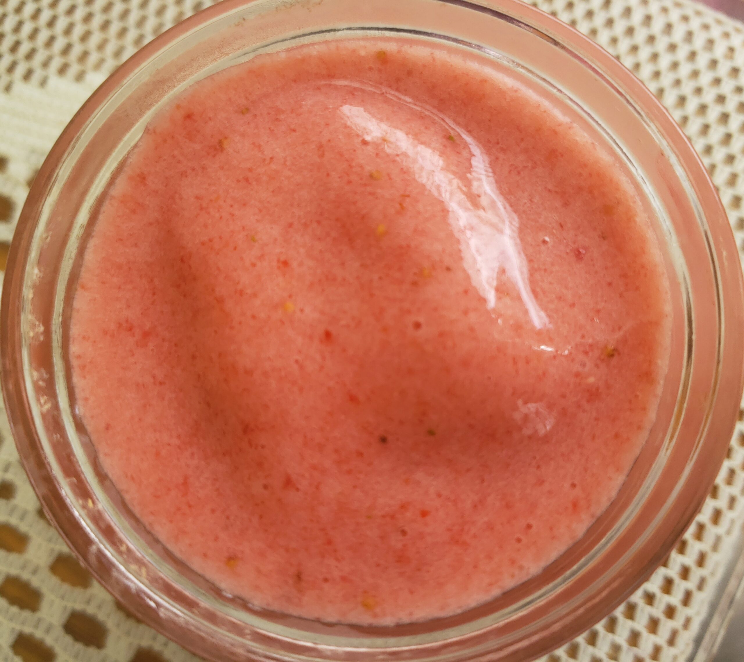 Helado de fresa fácil de hacer