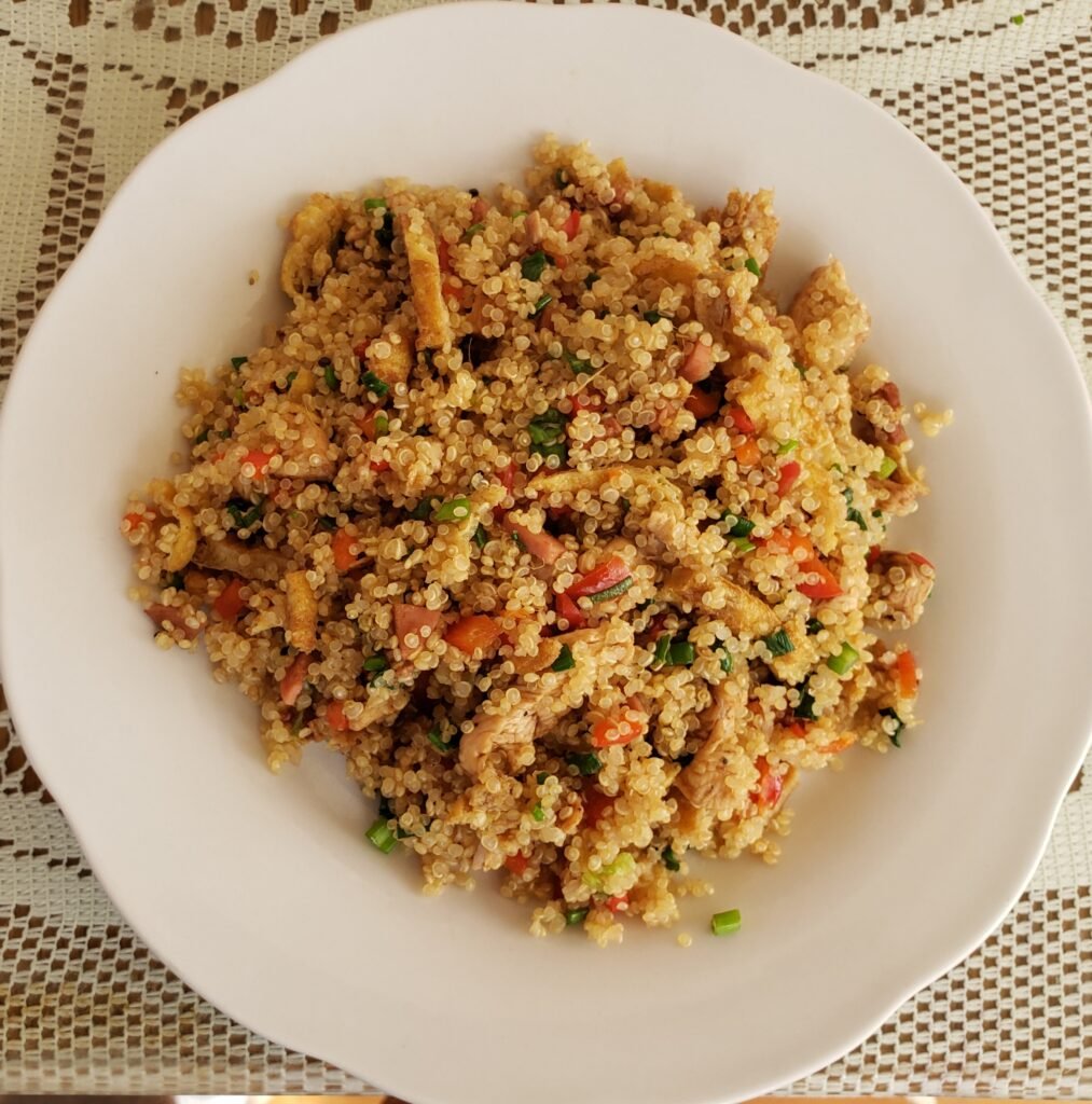 preparando quinuachaufa