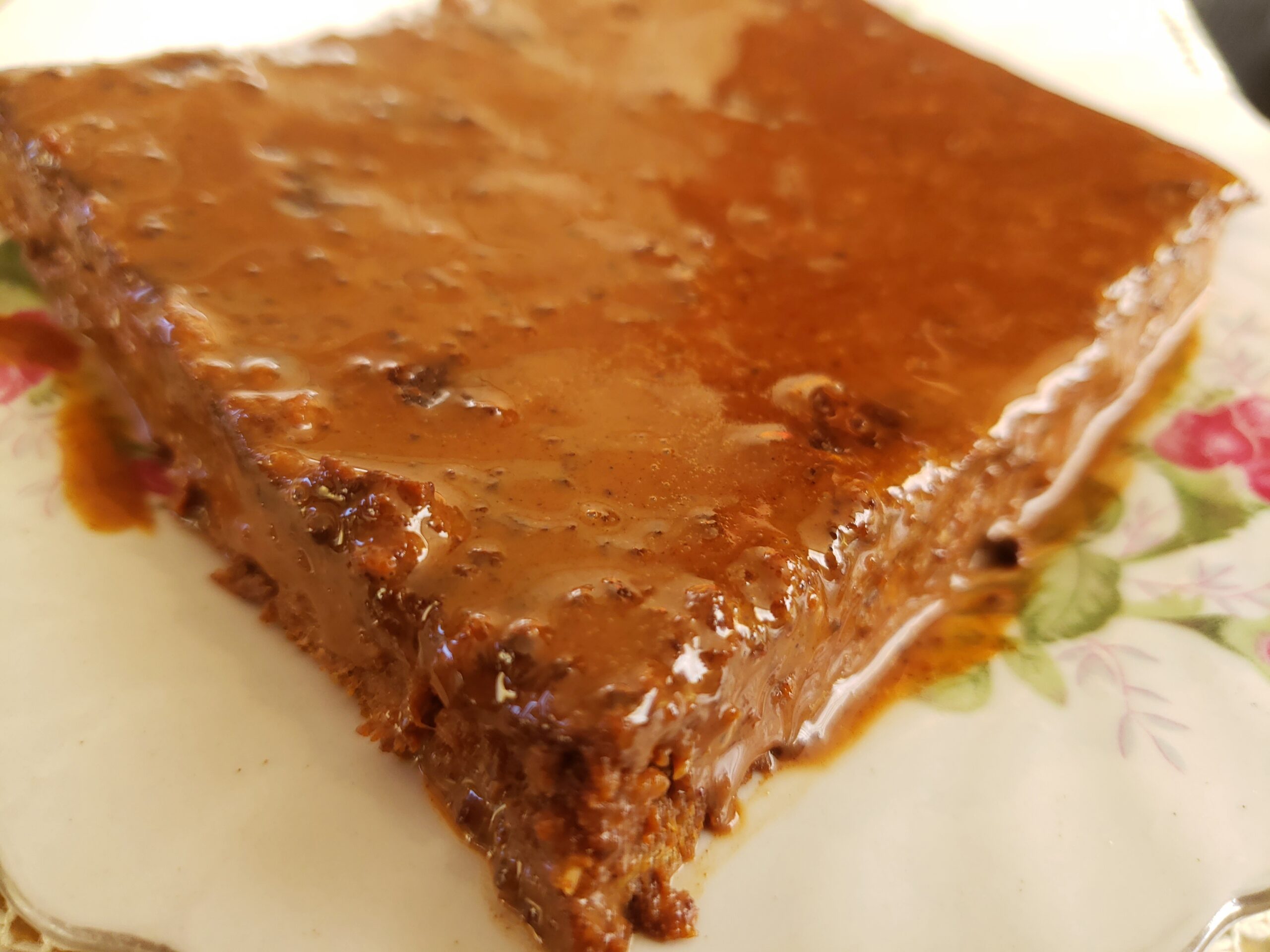 Brownie de plátano de dkarolina.com