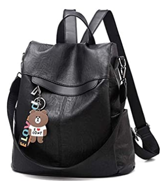 mochila negra - cinco mochilas que te encantaran