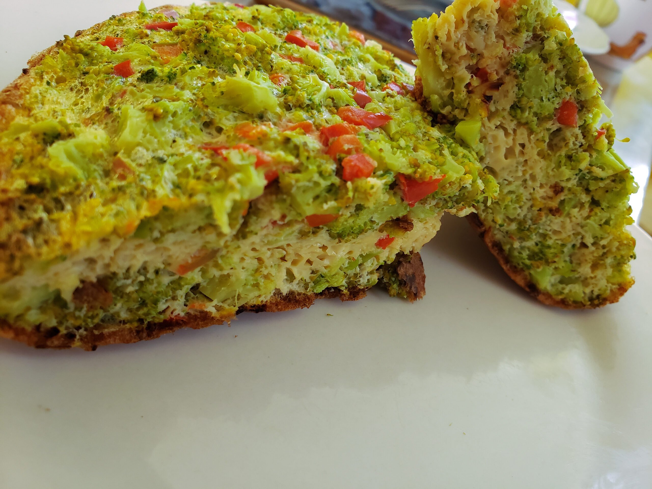 Receta del soufflé de brócoli de dkarolina.com