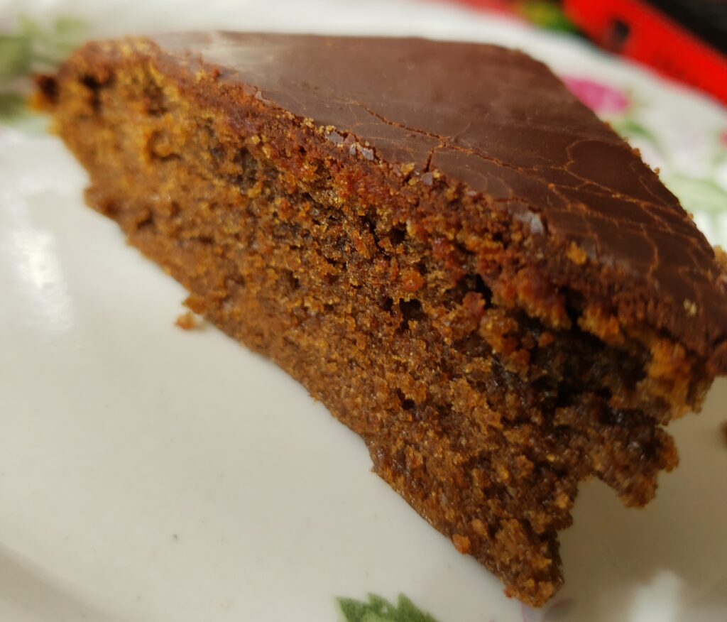 Pastel de cañihua con chocolate  - dkarolina.com
