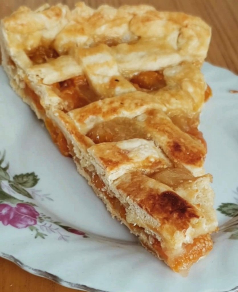 Receta de pie de aguaymanto 