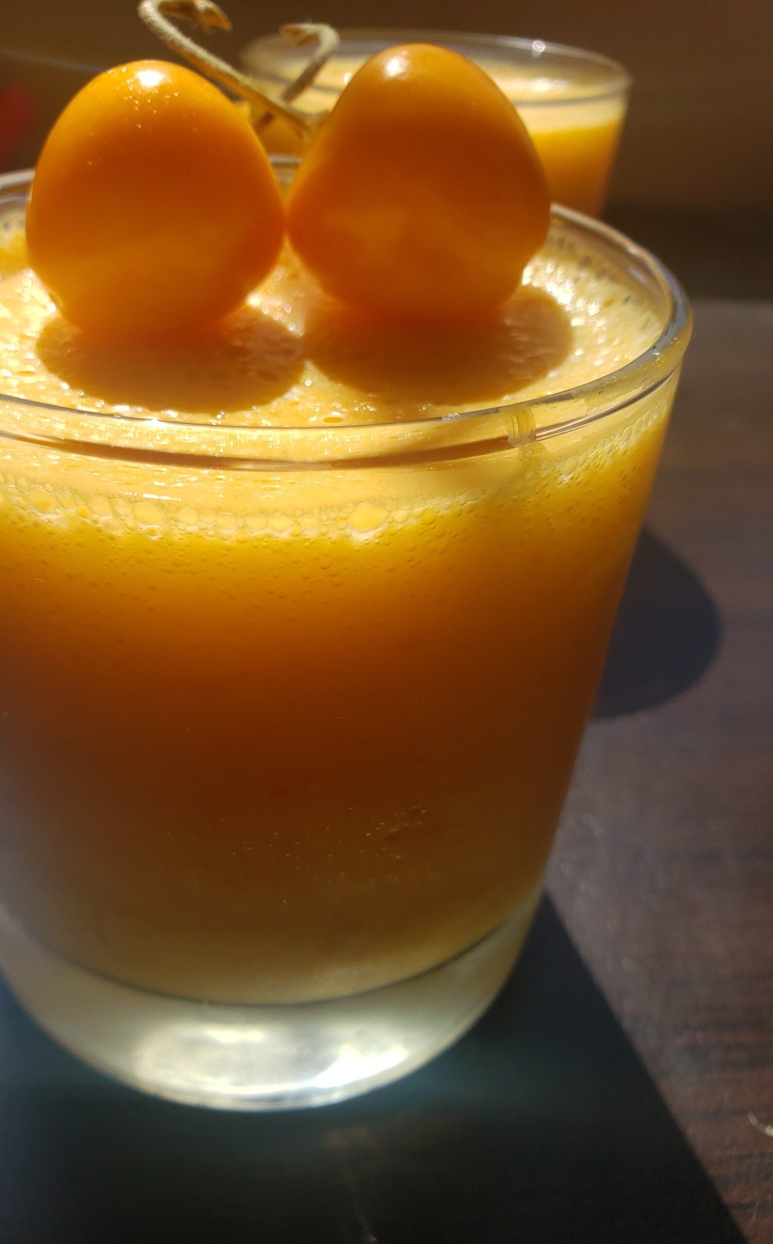 Como hacer mousse de aguaymanto o uchuva saludable