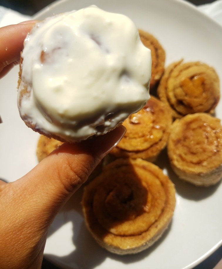 Rollos de canela y avena - dkarolina.com