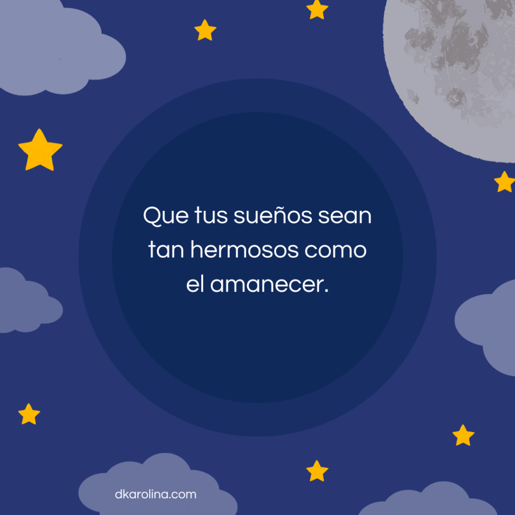 Frases bonitas para desear buenas noches dkarolina.com
