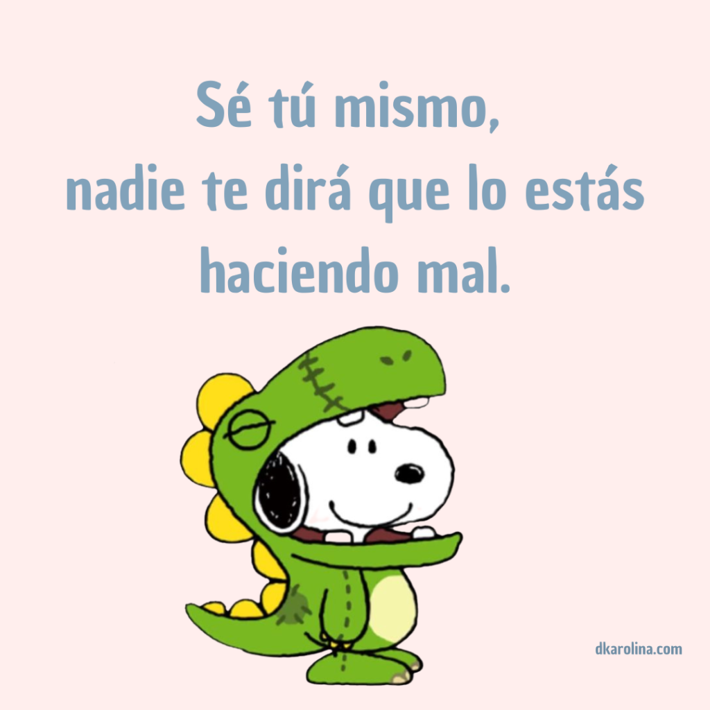 Las mejores frases de Snoopy para inspirarte - dkrolina.com