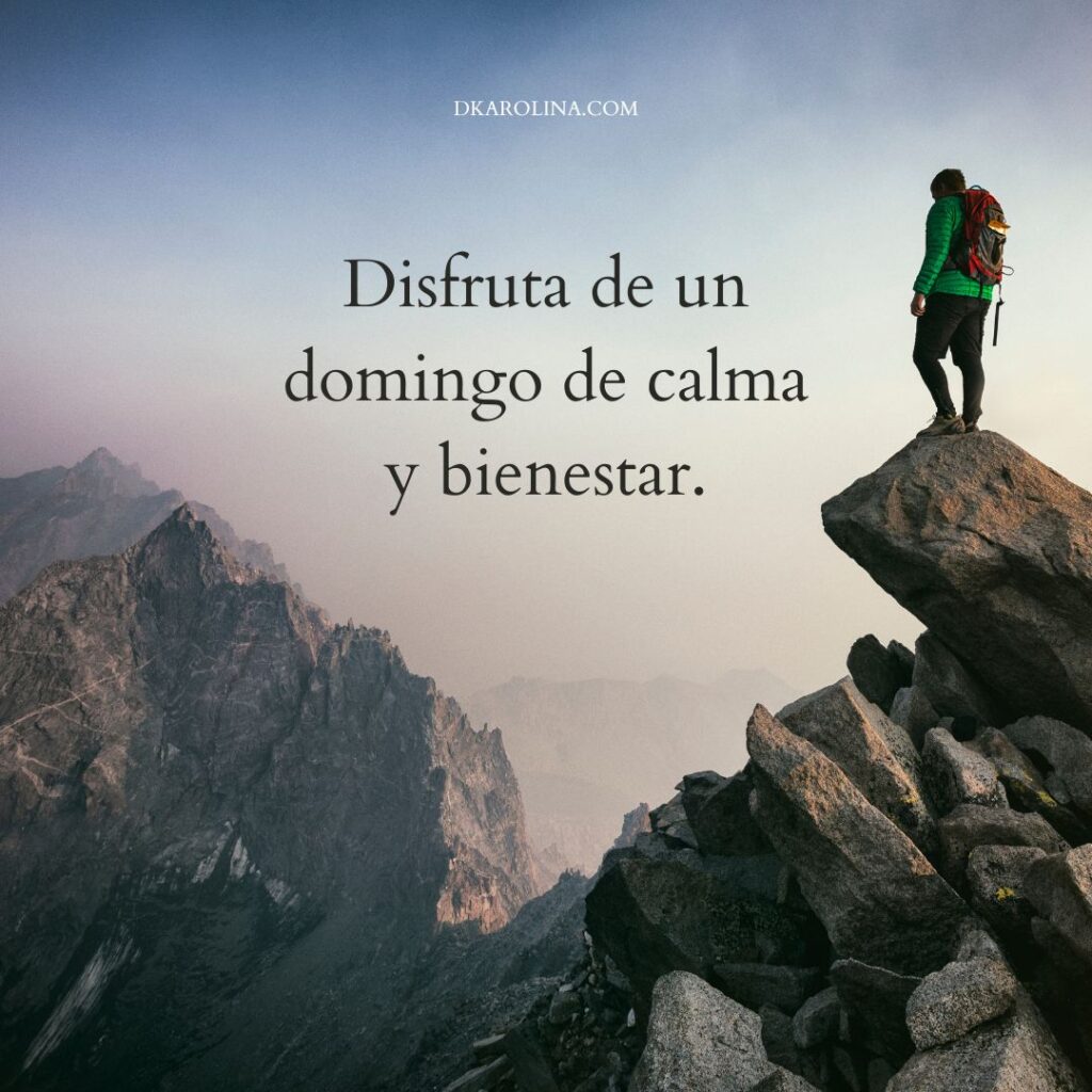 Frases bonitas para desear un ¡Feliz domingo! - DKAROLINA.COM