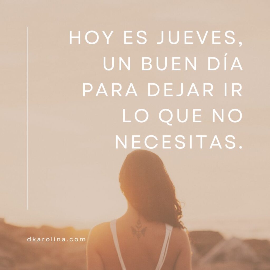 Frases bonitas para desear un ¡Feliz jueves! - dkarolina.com