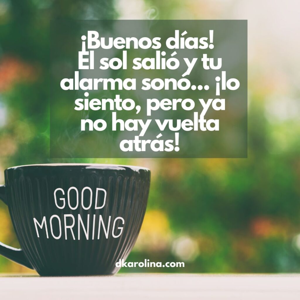 Frases graciosas para desear buenos días - dkarolina.com