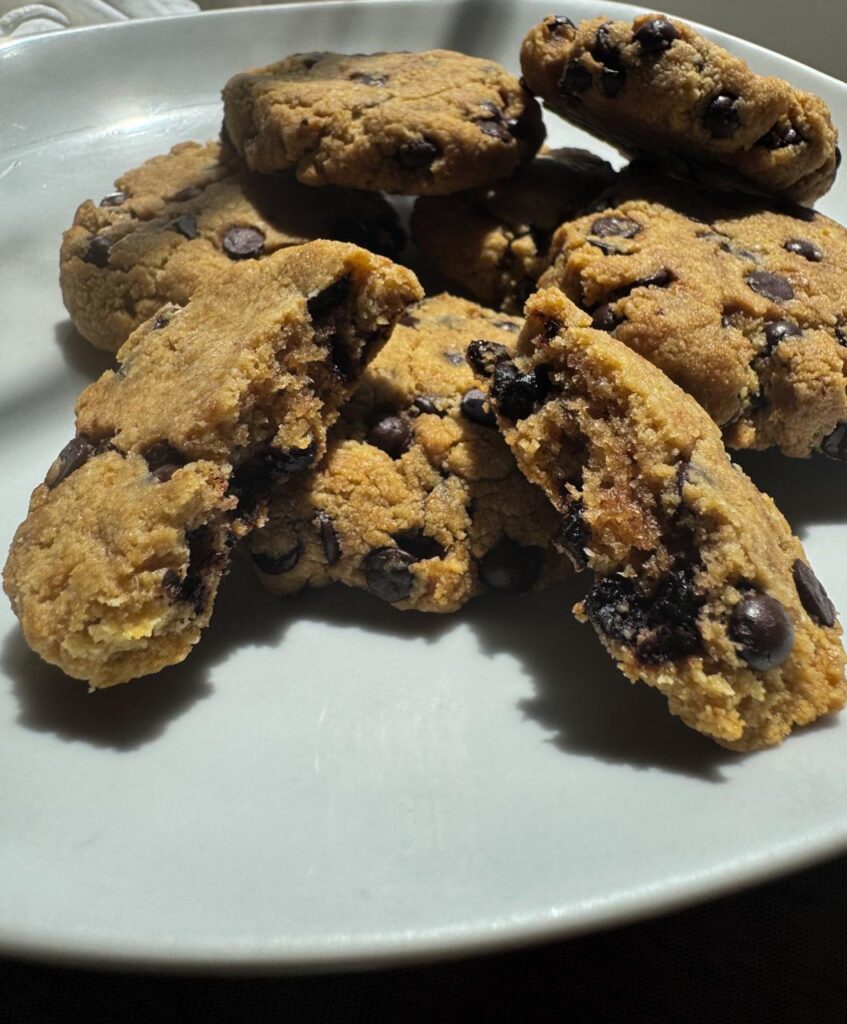 Galletas con chispas de chocolate keto - dkarolina.com