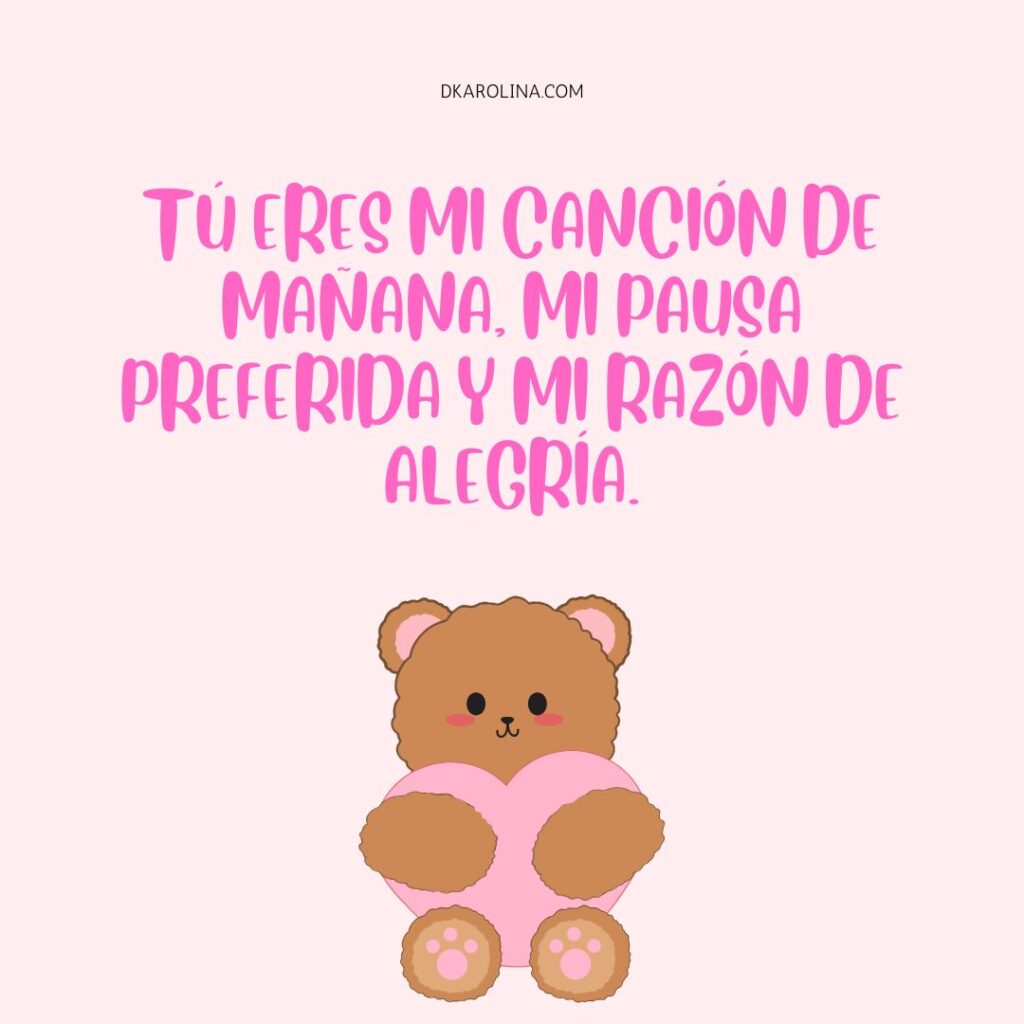 Frases bonitas para desear buenos días, amor -dkarolina.com