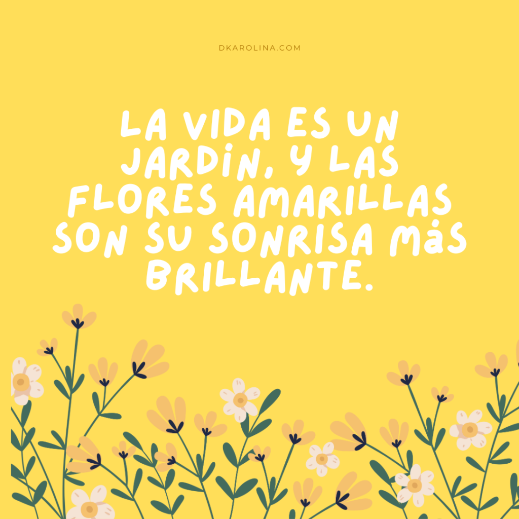 Frases para regalar flores amarillas - dkarolina.com