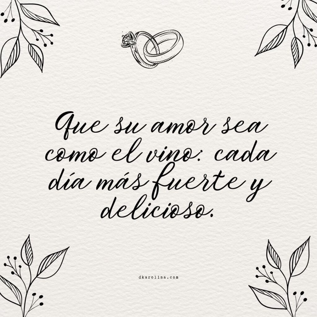 Frases bonitas para felicitar a los novios en su boda - dkarolina.com