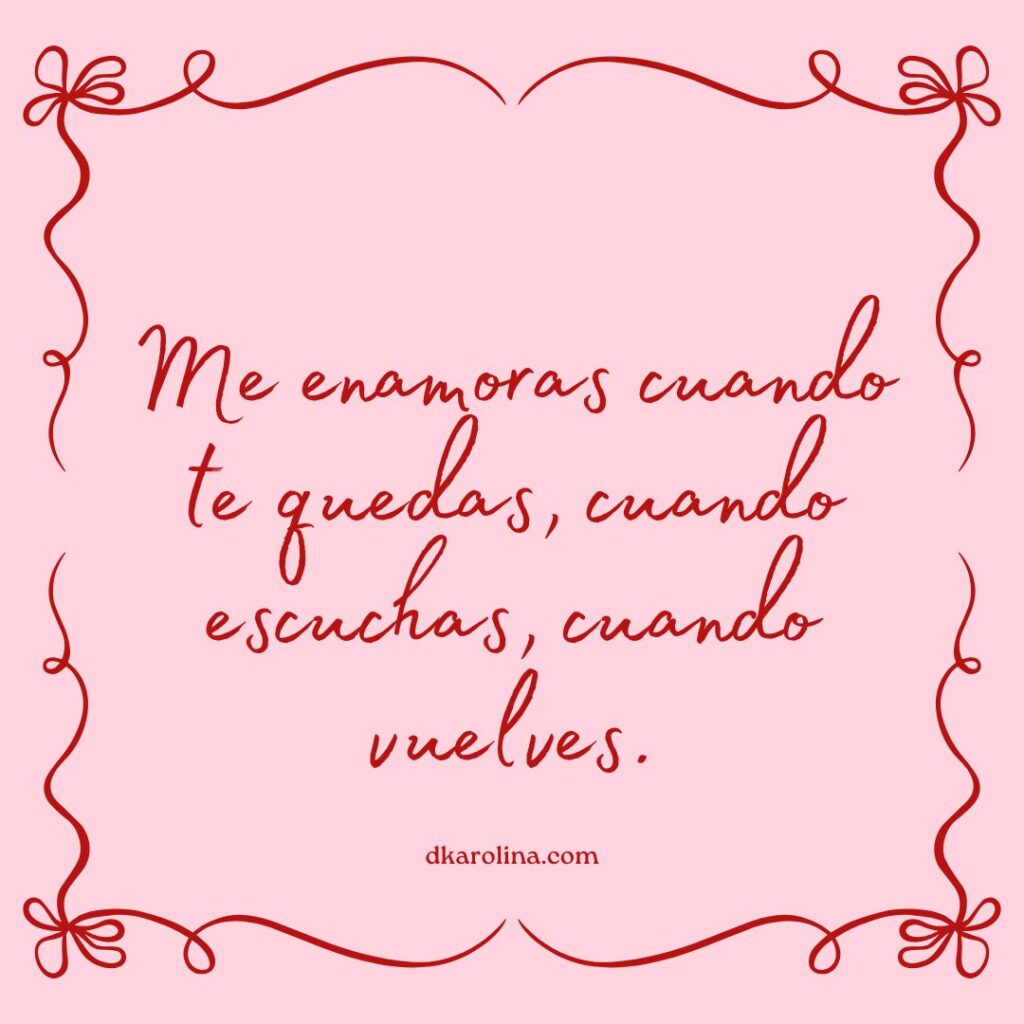 Frases de amor para San Valentín - dkarolina.com
