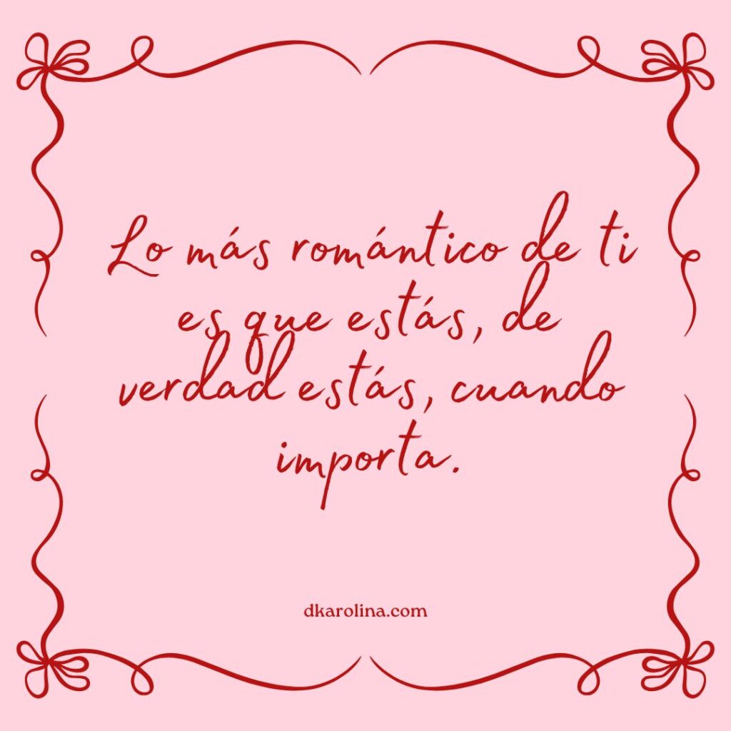 Frases de amor para San Valentín - dkarolina.com