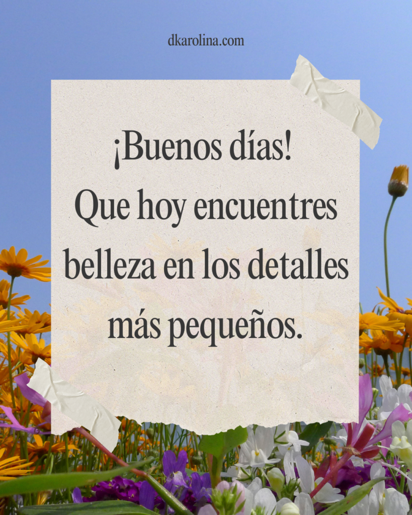Frases bonitas de buenos días - dkarolina.com