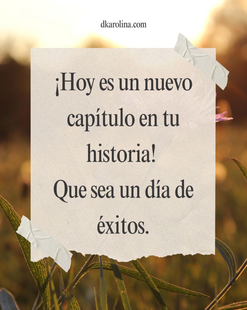 Frases positivas para empezar el día - dkarolina.com