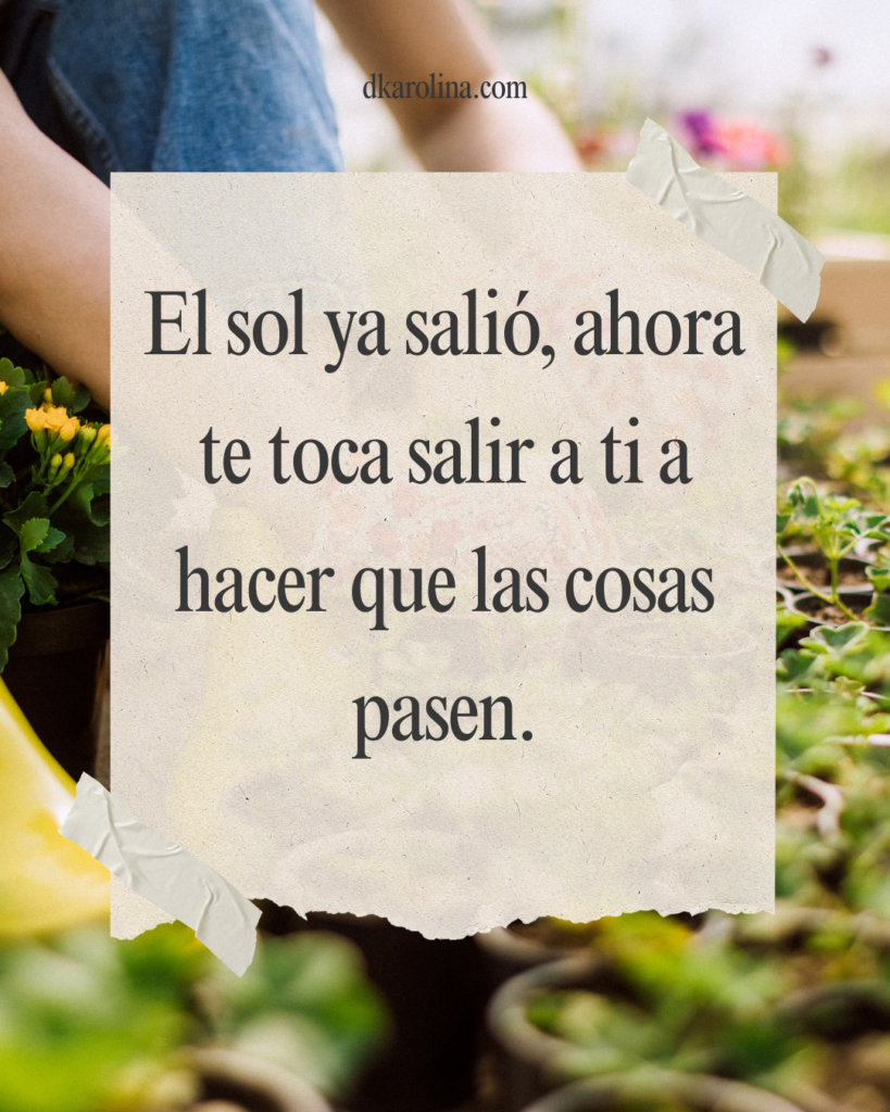 Frases de buenos días para Instagram - dkarolina.com