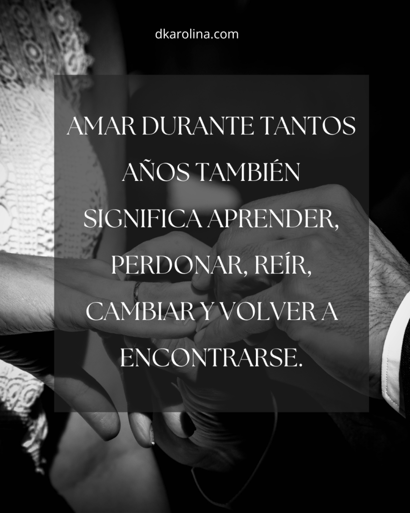 Frases románticas para celebrar 25 años de casados