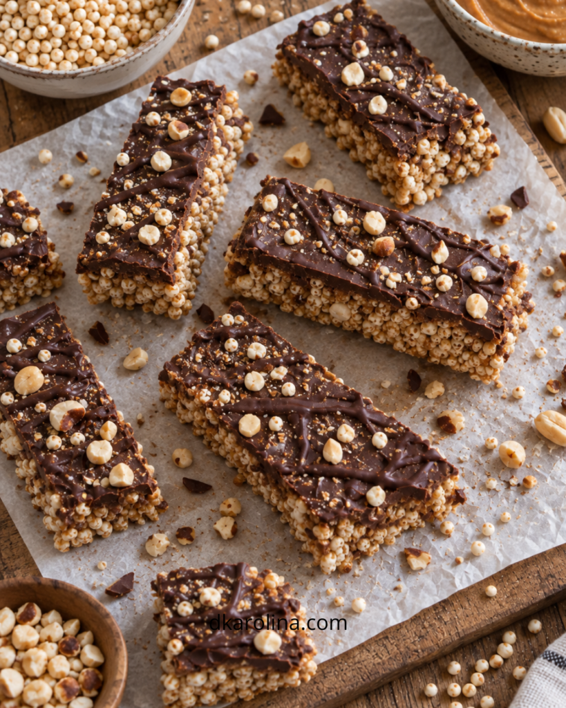 Barras proteicas caseras sin horno con quinoa: fáciles y crujientes - DKAROLINA.COM