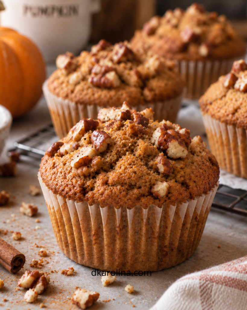 muffins keto de calabaza con harina de almendras