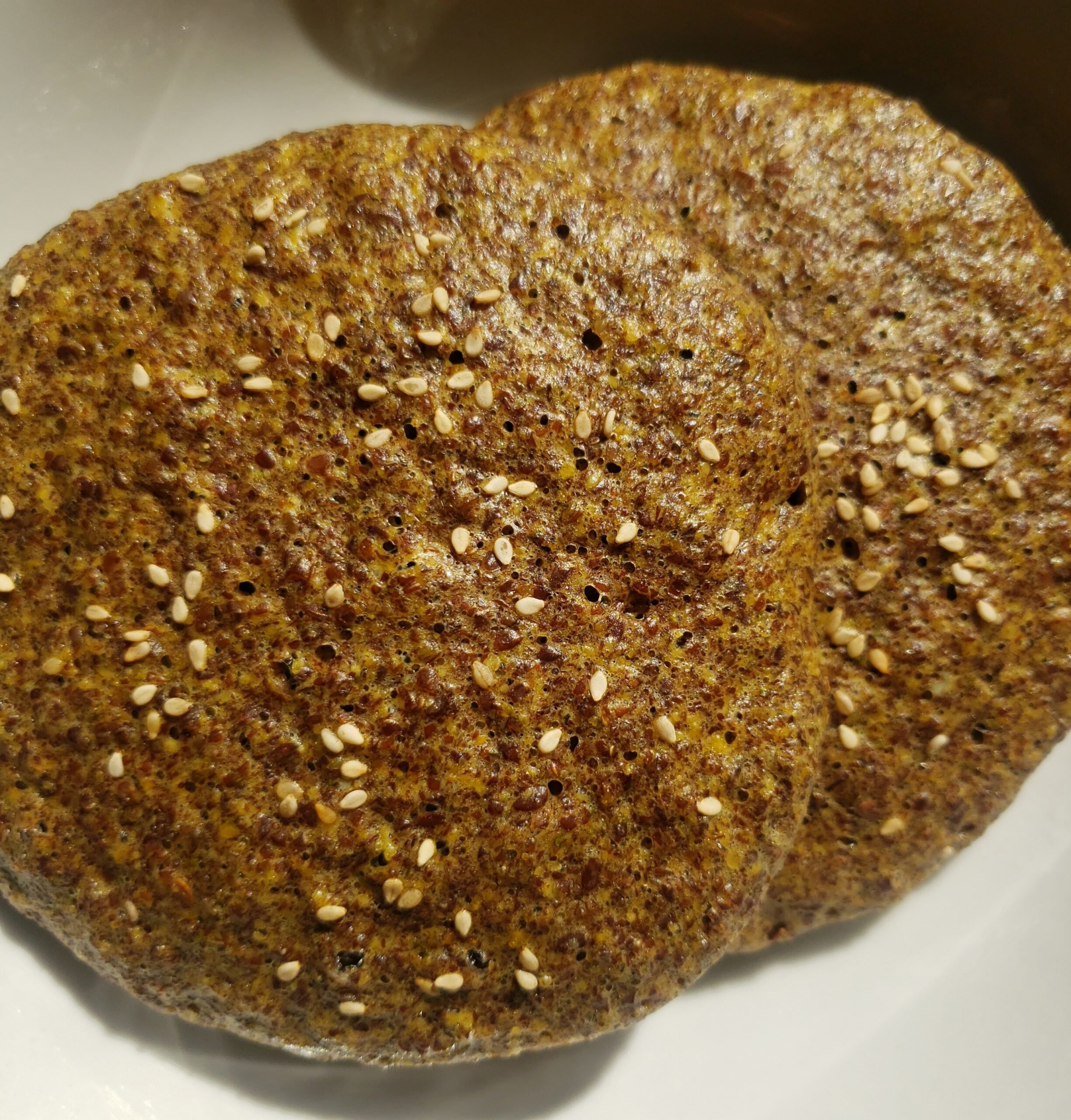 Pan de linaza fácil de preparar - dkarolina.com