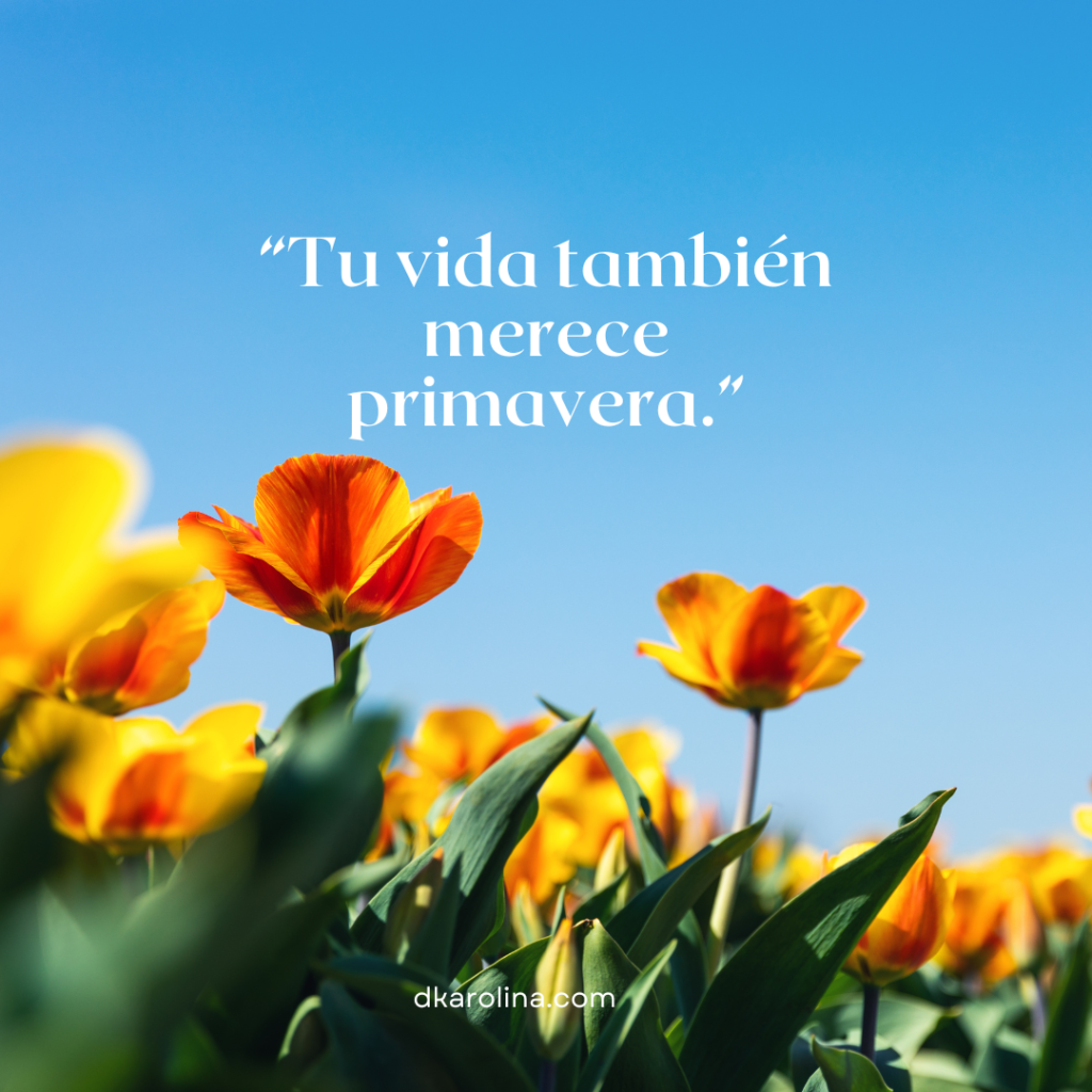 Frases de primavera para tus post de Instagram - dkarolina.com