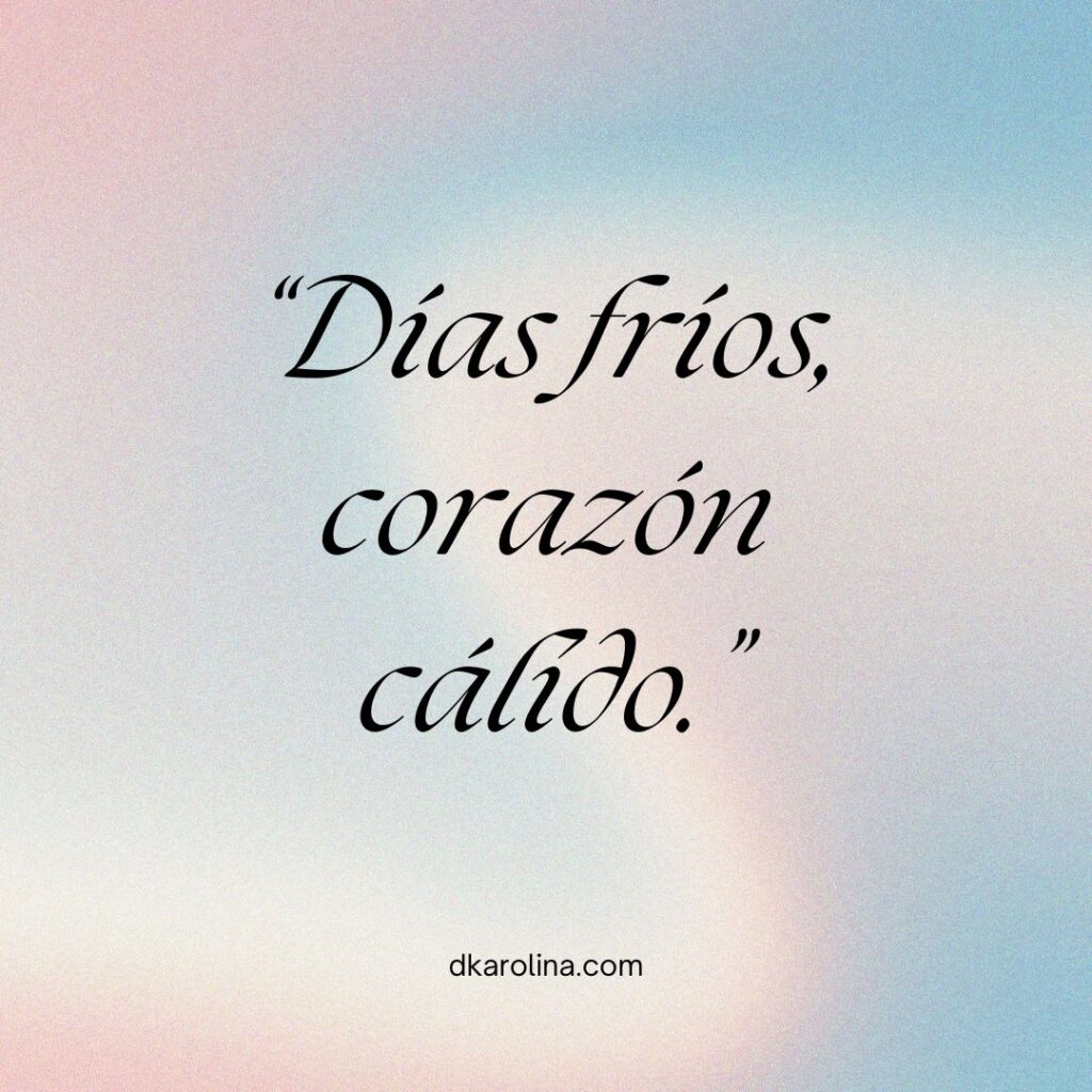 Frases de invierno para tus posts de Instagram - dkarolina.com