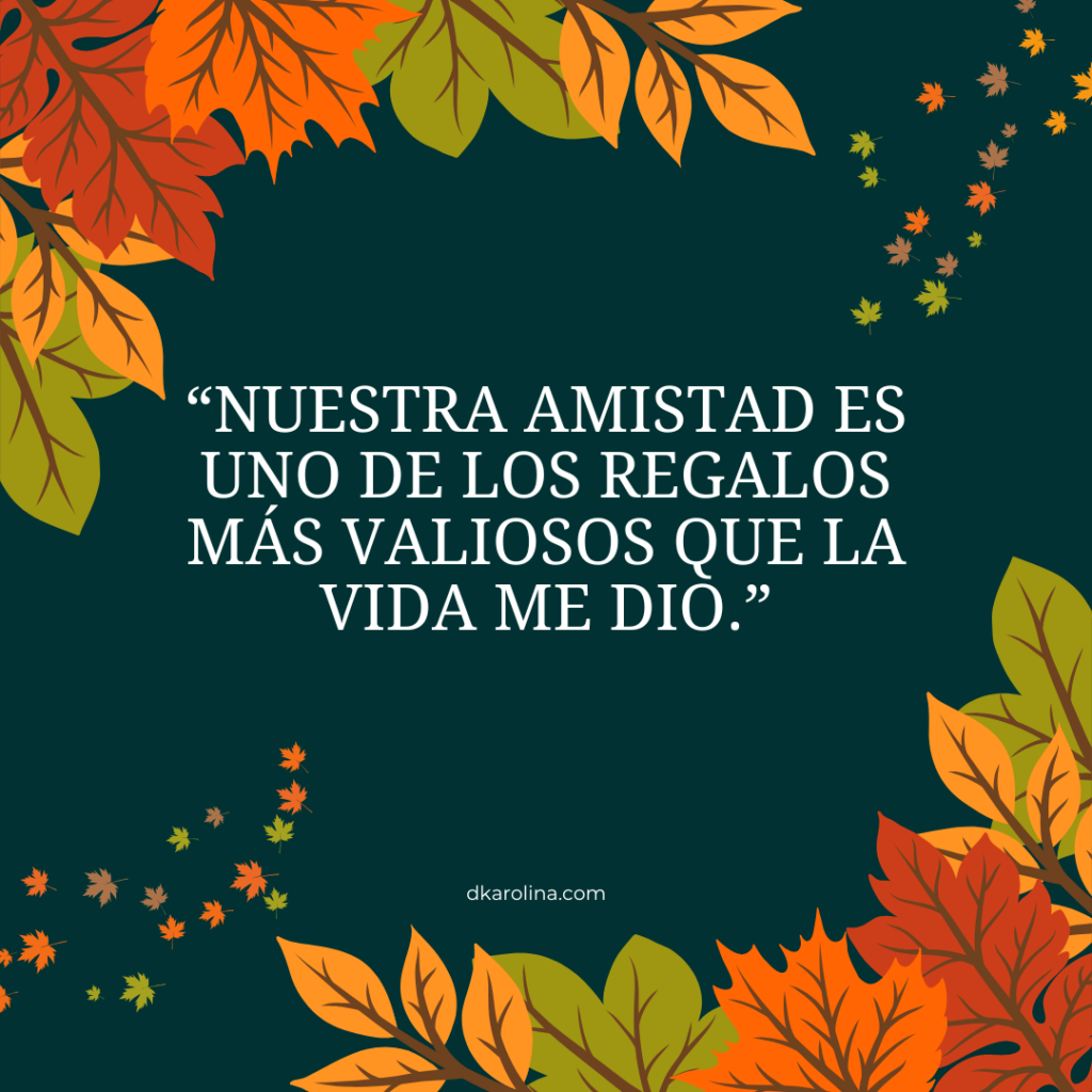 Frases para desear feliz Día de Acción de Gracias